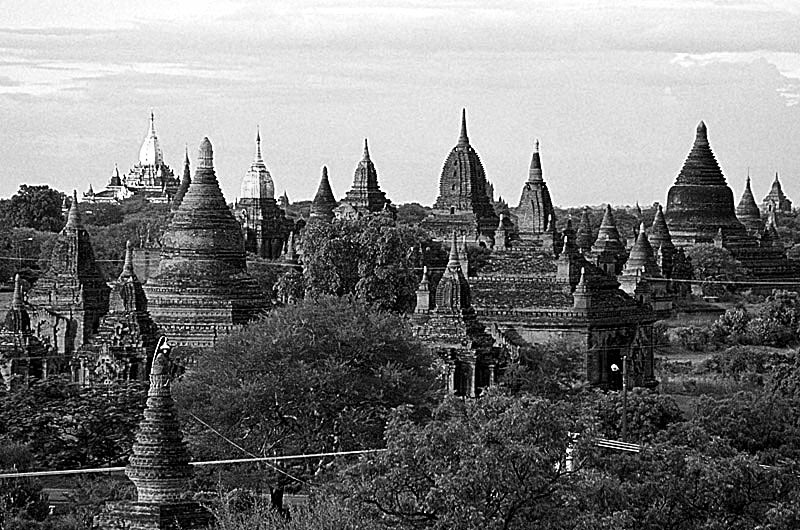 Bagan panoramic view