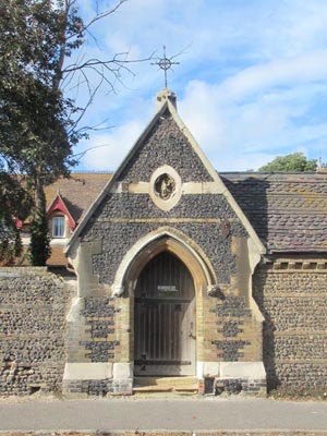 Gable Entrance to St Augustine's Road
